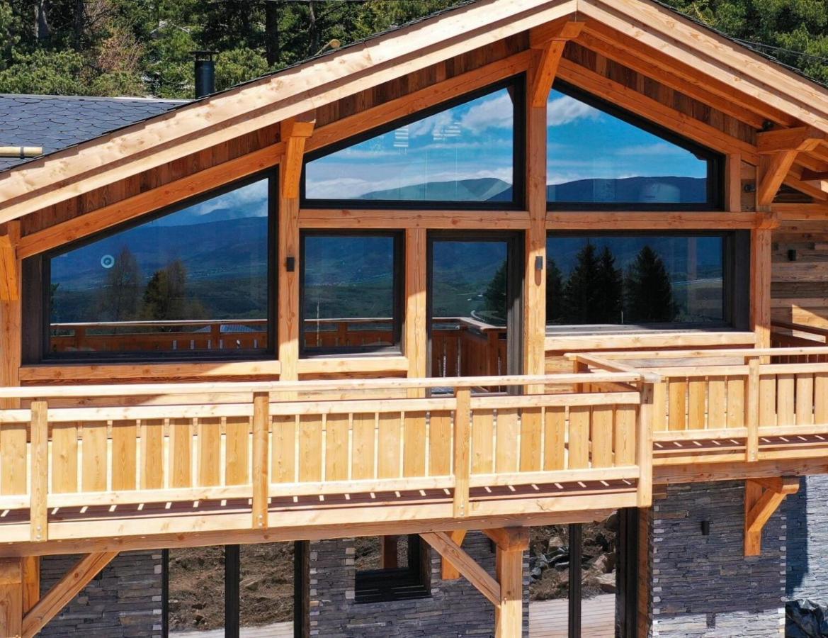 Chalet Aguila - Jacuzzi Et Sauna Panoramique - Construit En 2023 Bolquere Pyrenees 2000 Екстериор снимка