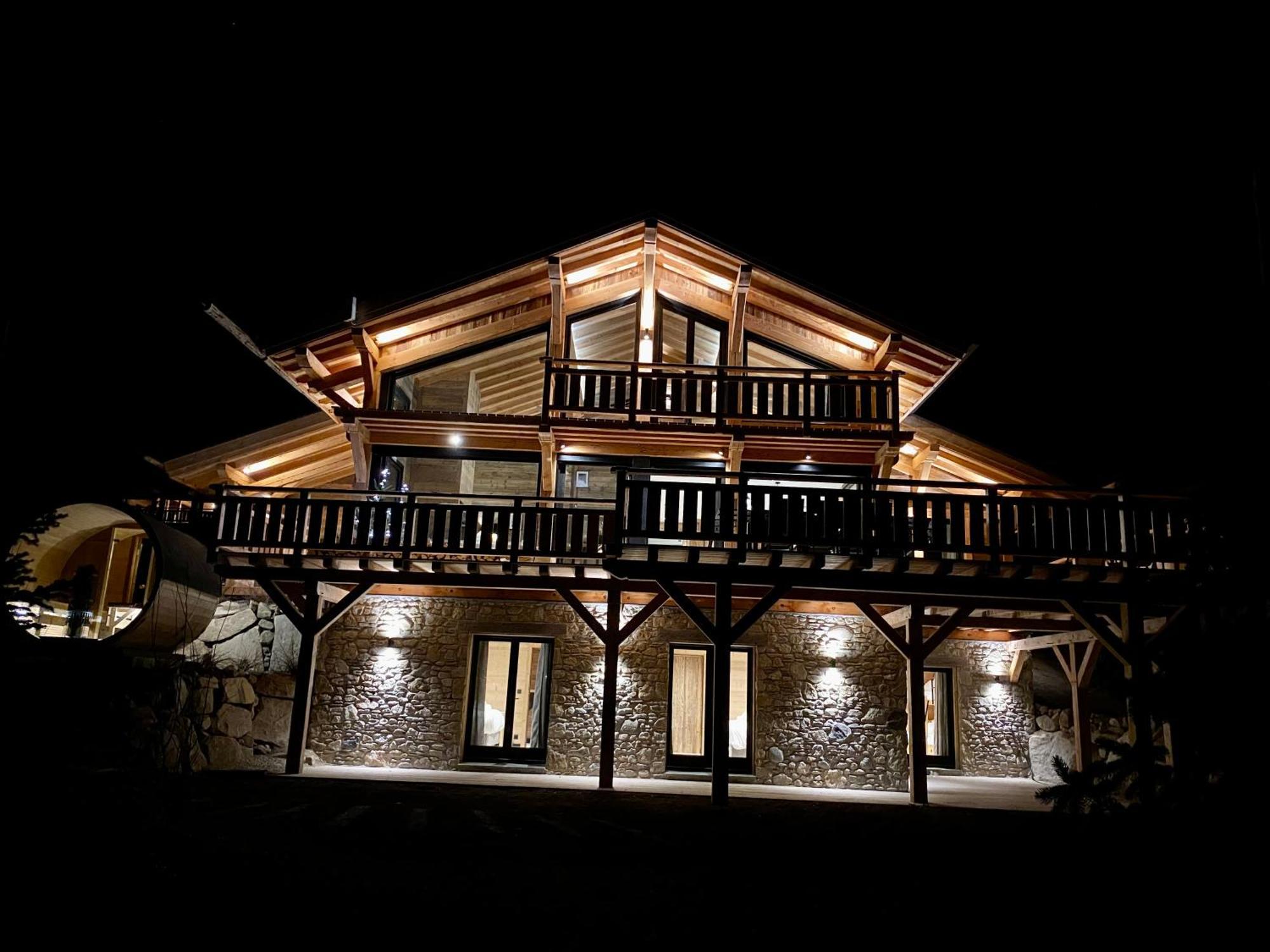 Chalet Aguila - Jacuzzi Et Sauna Panoramique - Construit En 2023 Bolquere Pyrenees 2000 Екстериор снимка