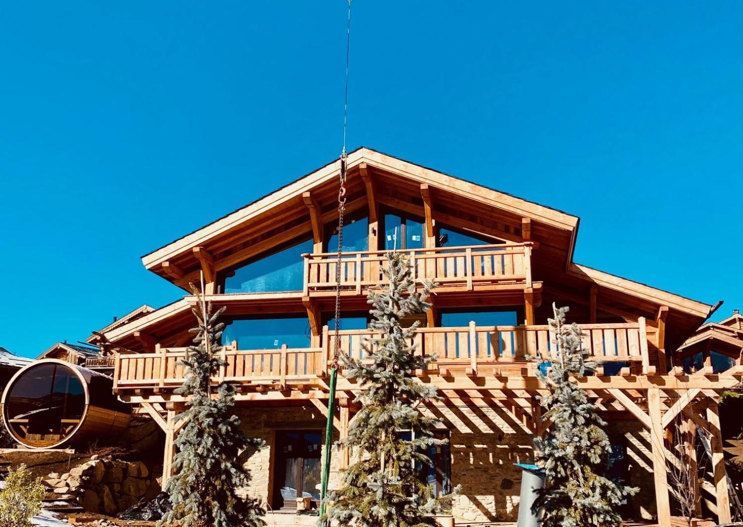 Chalet Aguila - Jacuzzi Et Sauna Panoramique - Construit En 2023 Bolquere Pyrenees 2000 Екстериор снимка