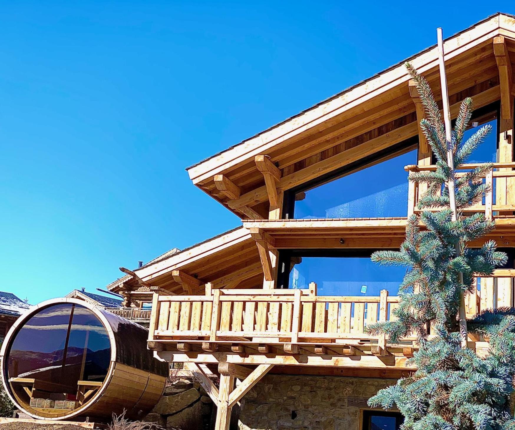 Chalet Aguila - Jacuzzi Et Sauna Panoramique - Construit En 2023 Bolquere Pyrenees 2000 Екстериор снимка