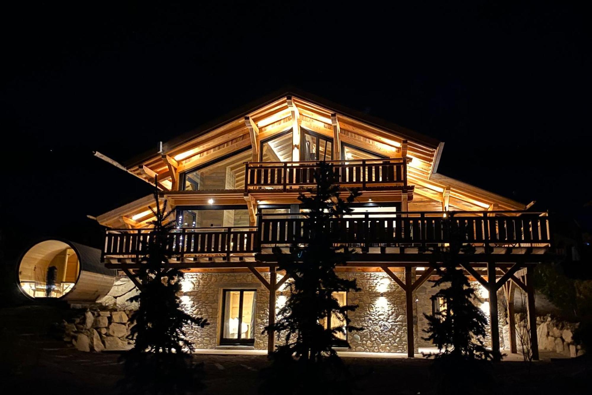 Chalet Aguila - Jacuzzi Et Sauna Panoramique - Construit En 2023 Bolquere Pyrenees 2000 Екстериор снимка