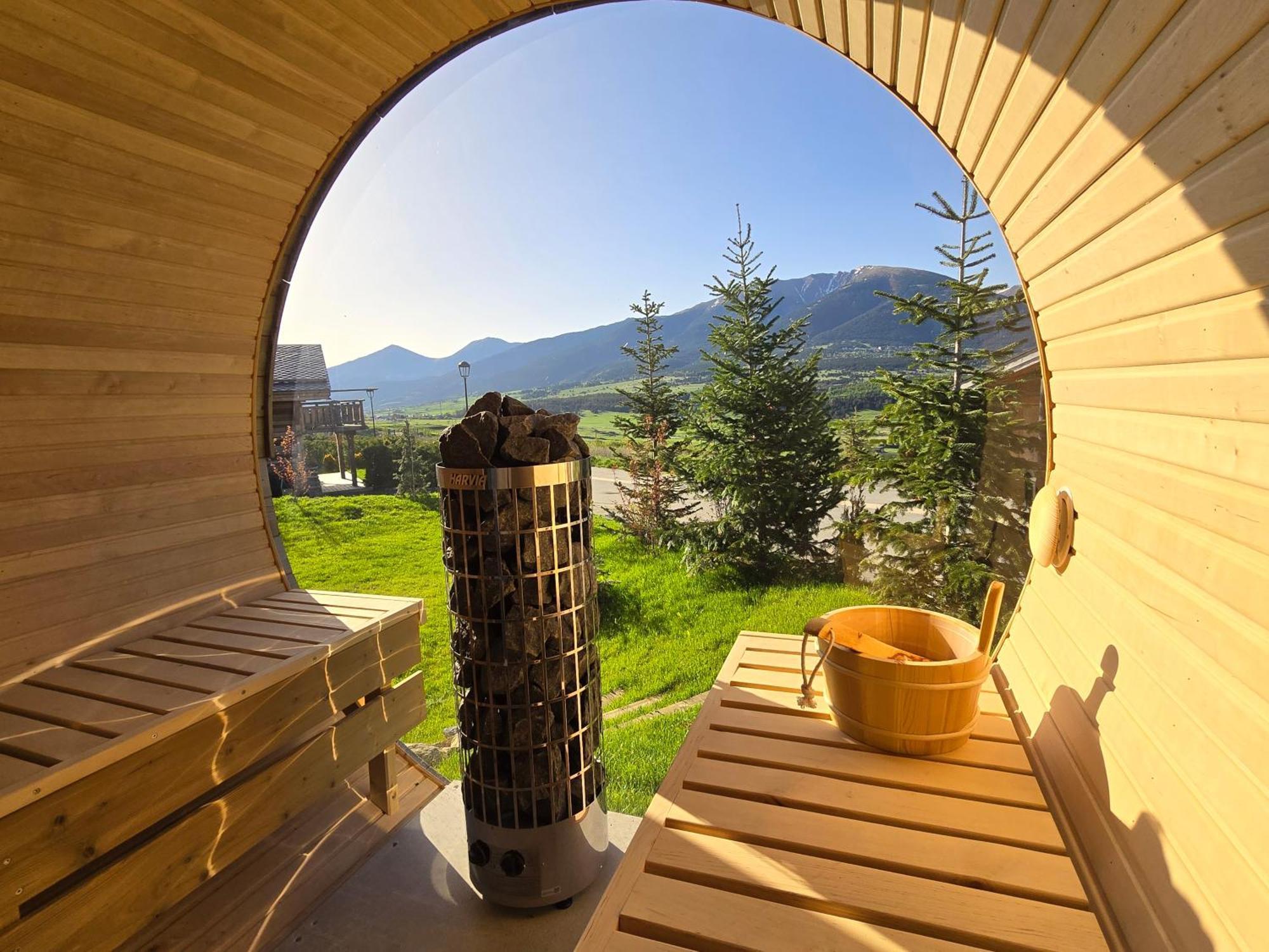 Chalet Aguila - Jacuzzi Et Sauna Panoramique - Construit En 2023 Bolquere Pyrenees 2000 Екстериор снимка